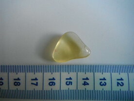 Trommelsteen FLUORIET GEEL