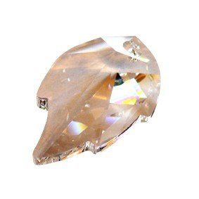 Regenboogkristal blad 22 x 40 mm