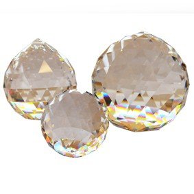 Regenboogkristal bol facet 45 mm