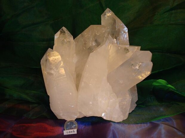 Bergkristal cluster Brazilië