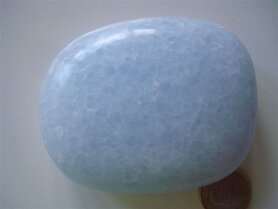 Calciet blauw plat geslepen Madagascar