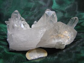 Bergkristal cluster Brazilie