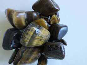 Trommelstenen Tijgeroog 50 gram