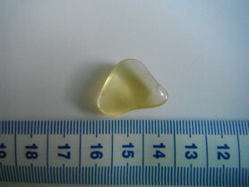 Trommelsteen FLUORIET GEEL