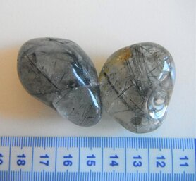 Trommelstenen Toermalijnkwarts 67 gram